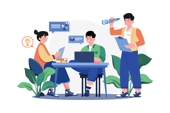 M570_Leadership Careers Illustration Pack