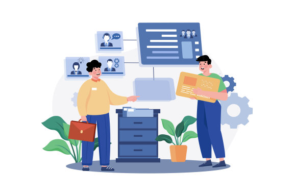 M570_Leadership Careers Illustration Pack