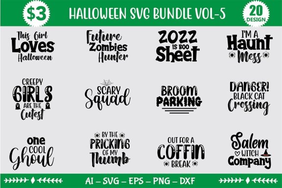 Halloween SVG Bundle