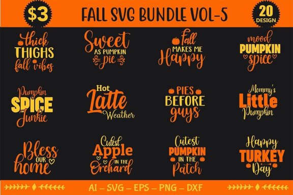 Fall SVG Bundle