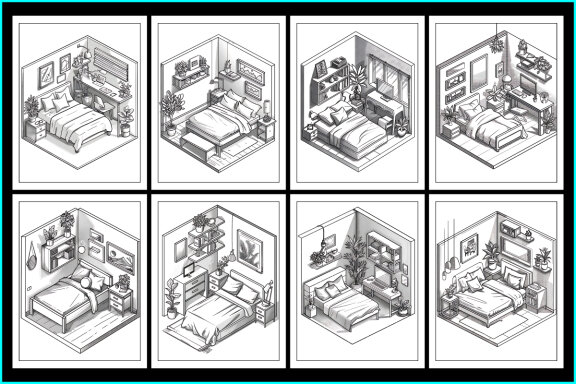 Pocket Room Coloring Pages