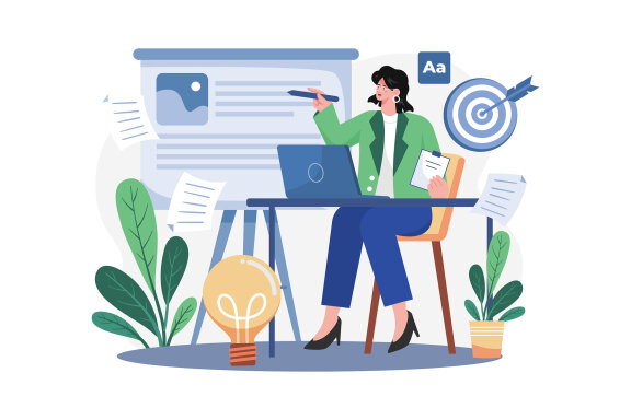 M567_Writing Careers Illustration Pack