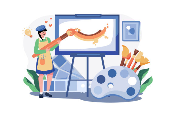 M564_Artistic Careers Illustration Pack