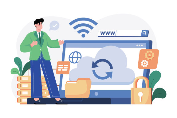 M562_Information Technology Illustration Pack 2