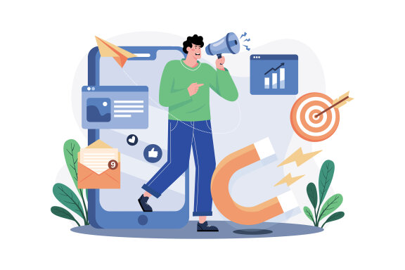 M561_Marketing Teams Illustration Pack 1