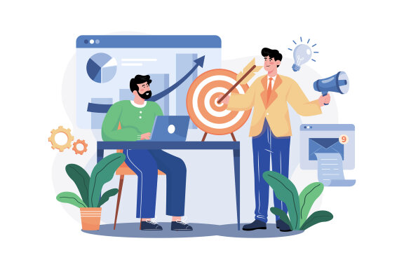 M561_Marketing Teams Illustration Pack 1