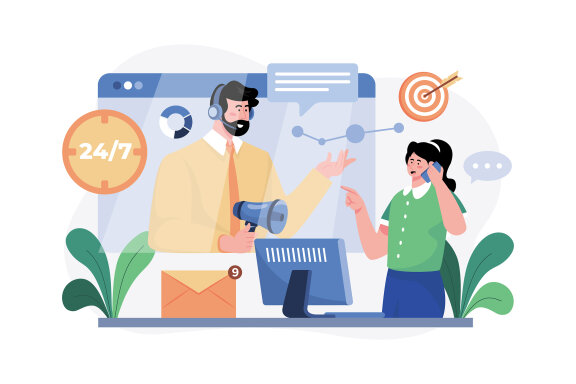 M561_Marketing Teams Illustration Pack 1