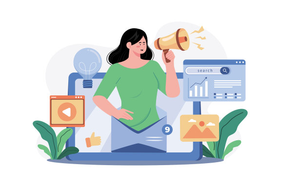 M561_Marketing Teams Illustration Pack 1