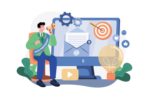 M561_Marketing Teams Illustration Pack 1