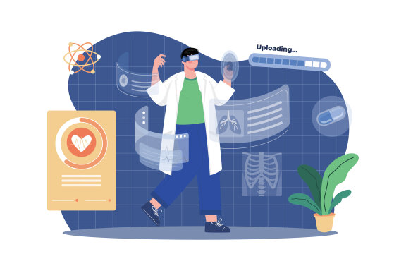 M554_Healthcare & Medical Illustration Pack 2