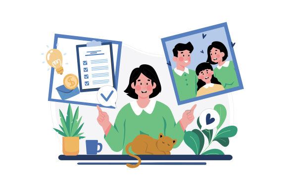 M553_Remote Work Illustration Pack 2