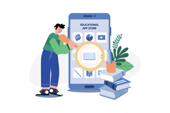 M551_Online Education Illustration Pack 2
