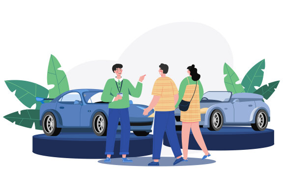 M550_Car Dealership Illustrations 1