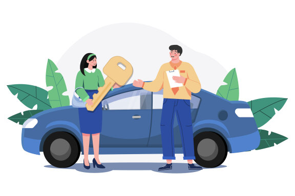 M550_Car Dealership Illustrations 1