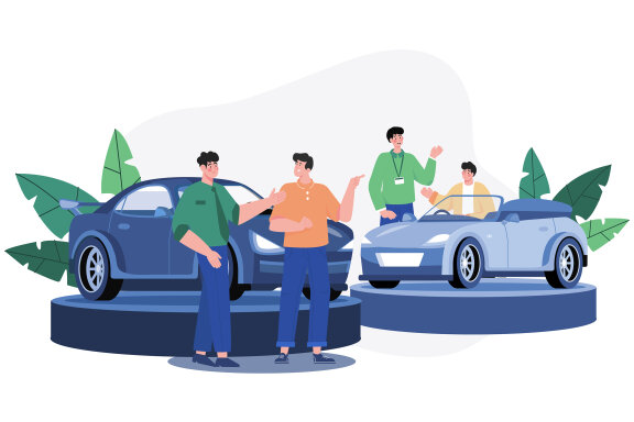 M550_Car Dealership Illustrations 2