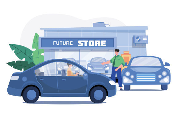 M550_Car Dealership Illustrations 2