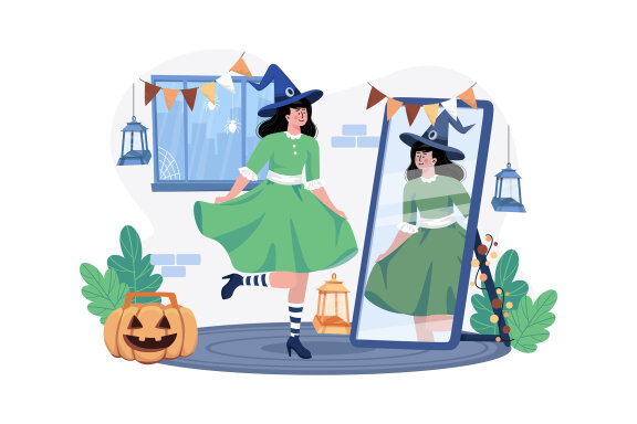 M548_ Halloween Illustration Pack