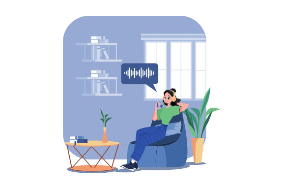 M536_Live Stream & Podcast Illustration Pack