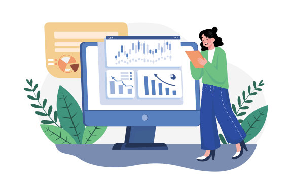 M533_Stock Market Illustration Pack