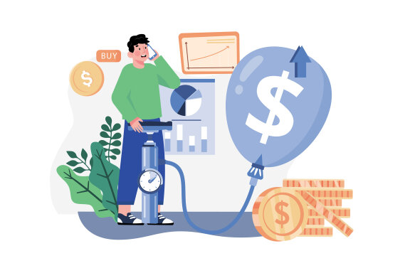 M533_Stock Market Illustration Pack
