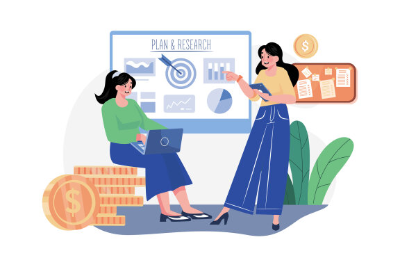 M533_Stock Market Illustration Pack