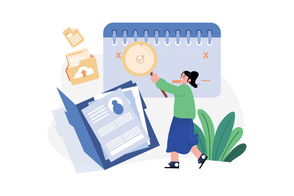 M528_Interview & Hiring Illustration Pack