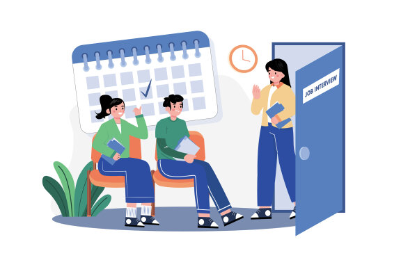 M528_Interview & Hiring Illustration Pack