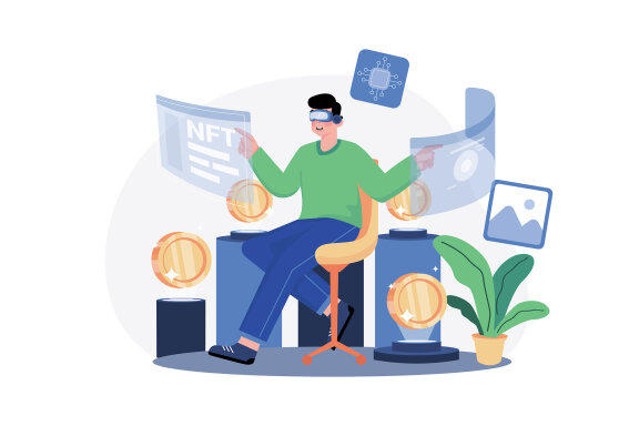 M525_NFT & Crypto Illustration Pack