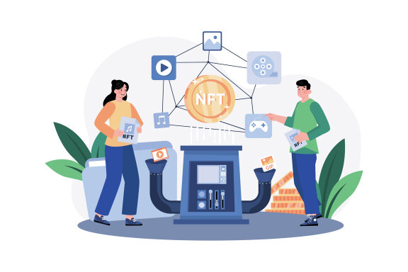 M525_NFT & Crypto Illustration Pack