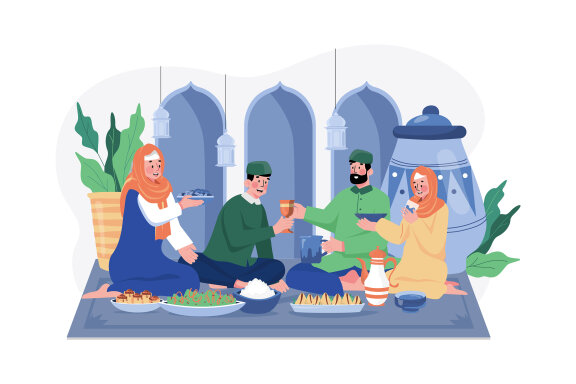 M514_Eid Mubarak Illustration Pack