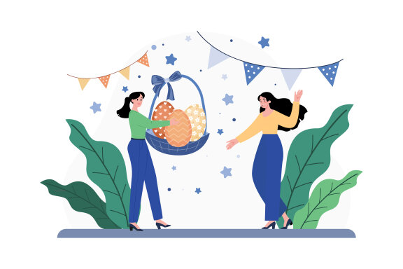M513_ Easter Day Illustration Pack