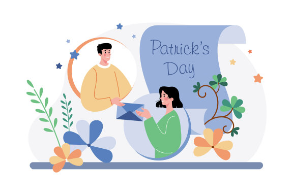 M512_St. Patrick’s Day Illustration Pack