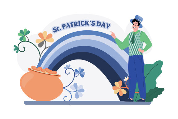 M512_St. Patrick’s Day Illustration Pack