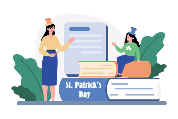 M512_St. Patrick’s Day Illustration Pack