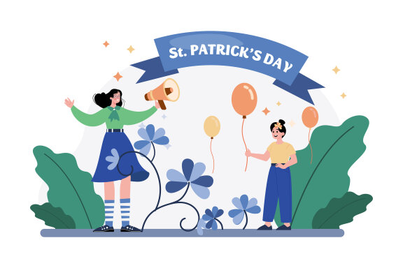M512_St. Patrick’s Day Illustration Pack