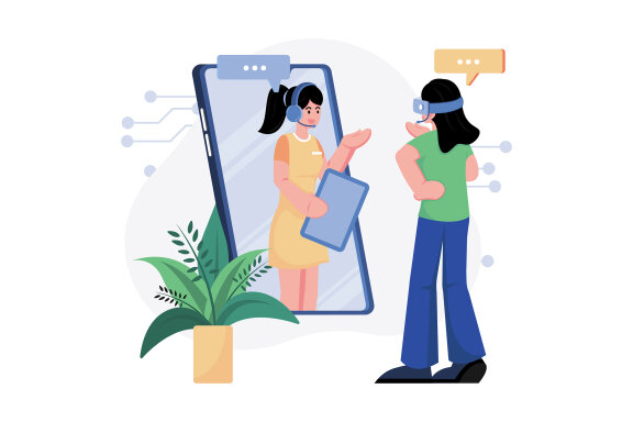 M506_AR-VR Technology Illustration Pack