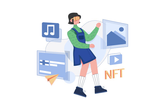 M505_NFT & Crypto Illustration Pack