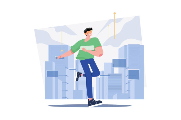 M504_Digital Metaverse Illustration Pack