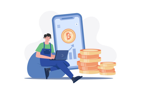 M503_Blockchain Technology Illustration Pack
