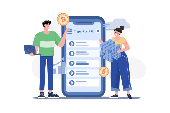 M503_Blockchain Technology Illustration Pack