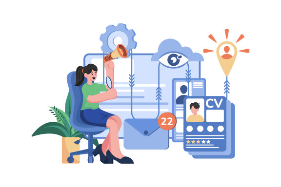 M502_Interview & Hiring Illustration Pack