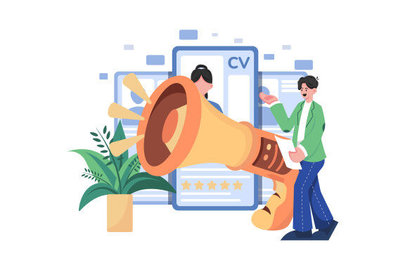 M502_Interview & Hiring Illustration Pack