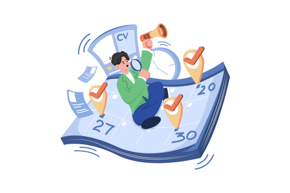 M502_Interview & Hiring Illustration Pack