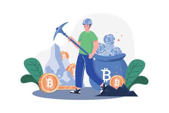 M495_Cryptocurrency Illustration Pack