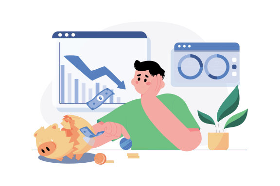 M493_Stock Market Illustration Pack