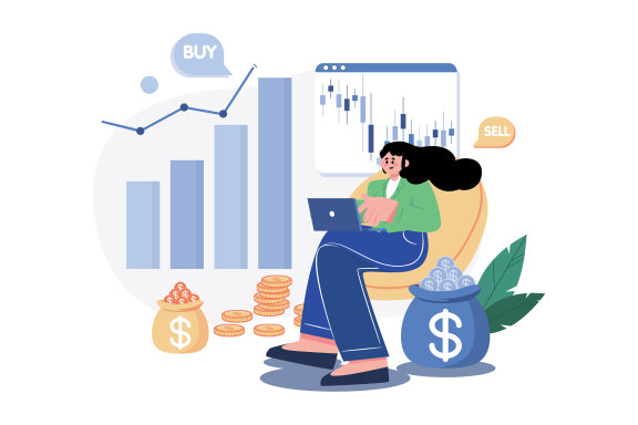 M493_Stock Market Illustration Pack