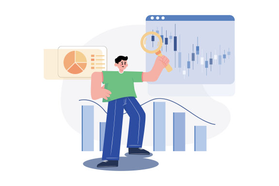 M493_Stock Market Illustration Pack