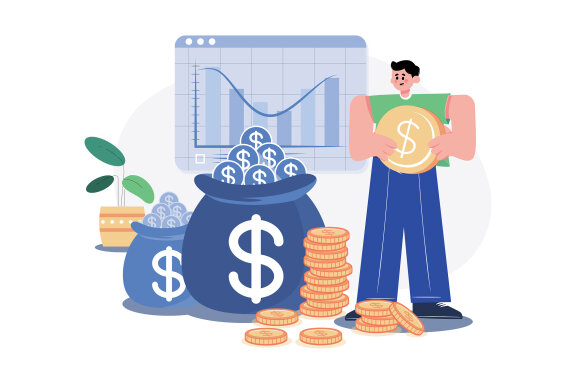M493_Stock Market Illustration Pack