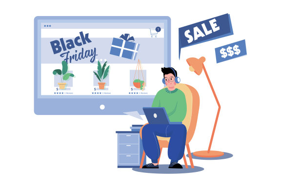 M491_Black Friday Illustration Pack