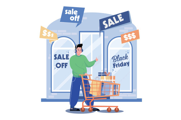M491_Black Friday Illustration Pack
